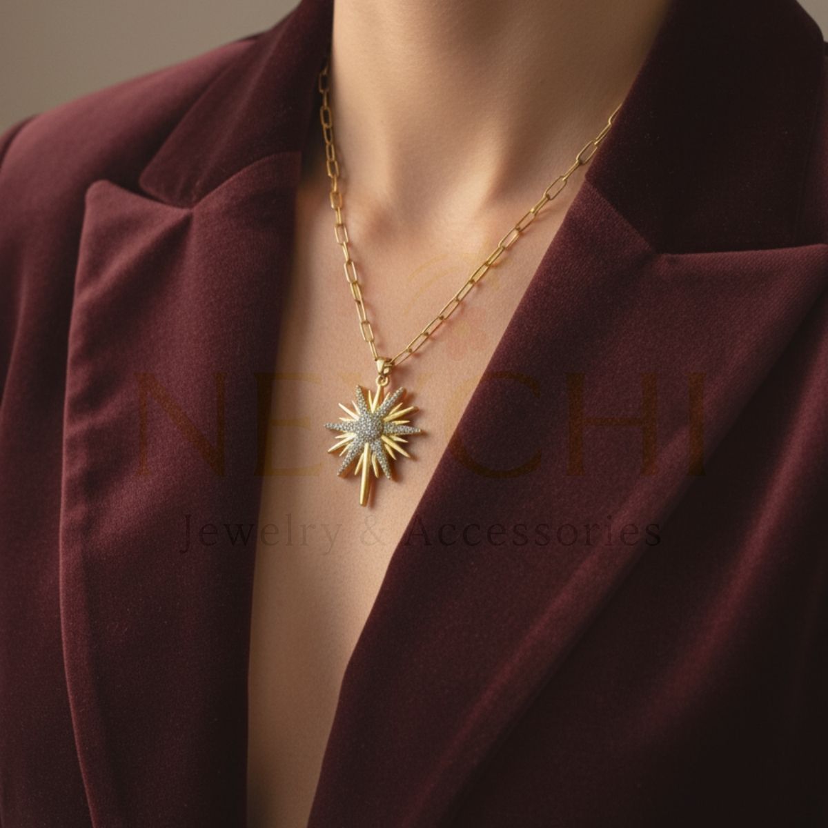 Zirkon Taşlı Kuzey Yıldızı