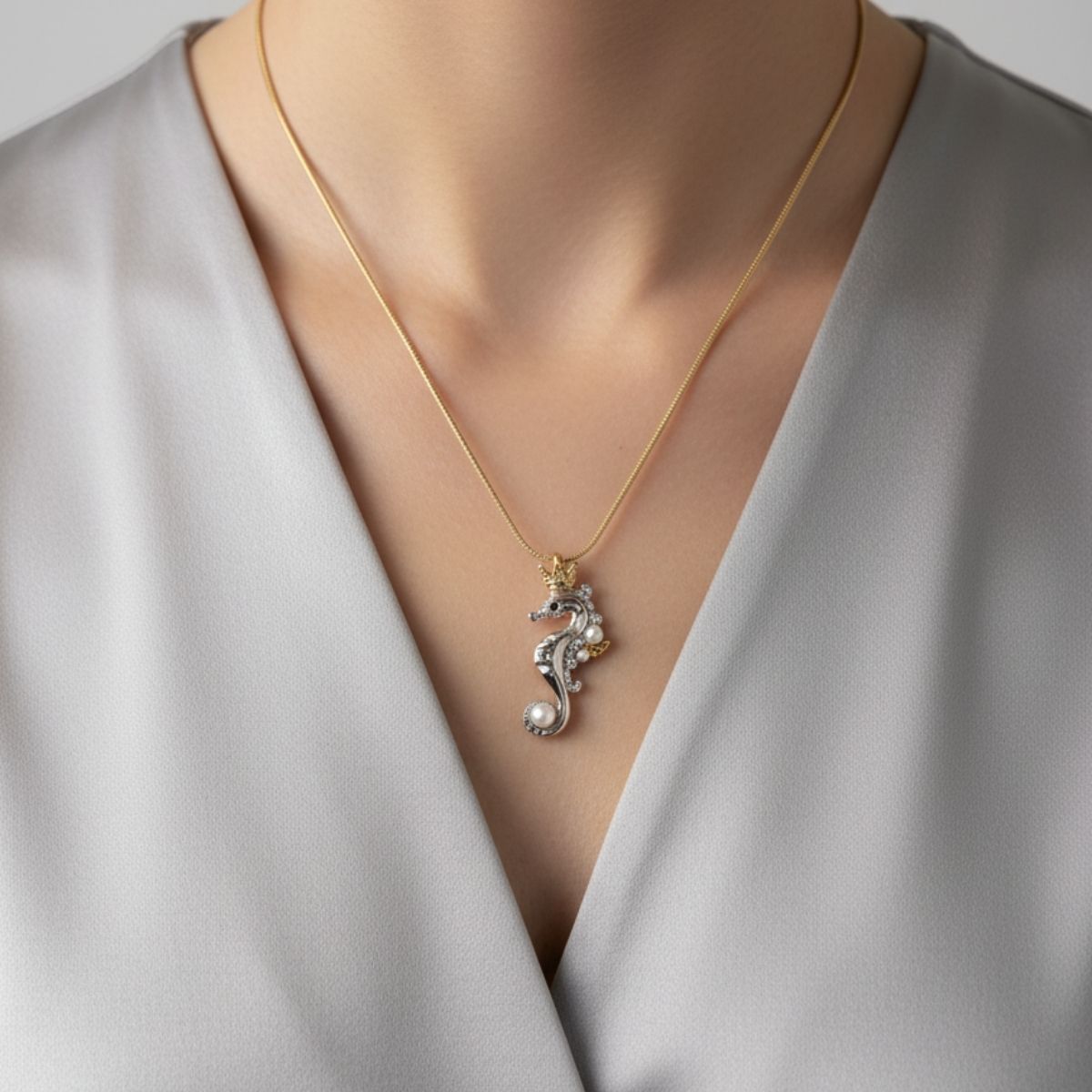 İncili Denizatı Kolye